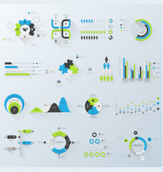 Business infographics vector image