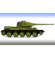 Tank vector image