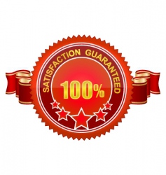 Guaranteed sign vector image