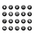 Shopping icons vector image
