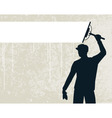 Window cleaner vector image