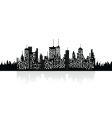 Cityscape vector image