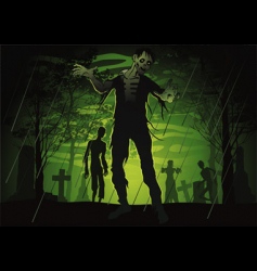 Zombie vector image
