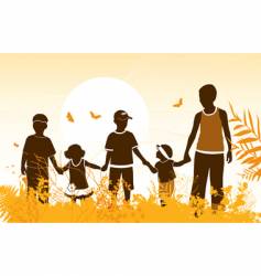 Childhood vector image