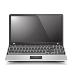 Laptop vector image