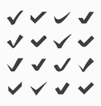 Check mark icons vector image