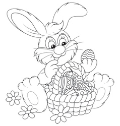Easter Bunny vector image