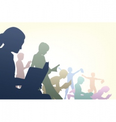 Book club vector image