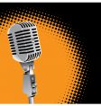 Microphone vector image