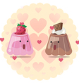 Pudding vector image