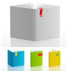Bookstand set vector image