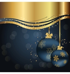 Abstract Christmas background vector image