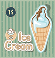 Ice cream vector image