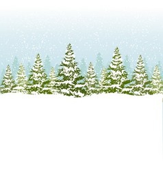 Christmas card vector image