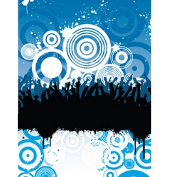 Grunge party vector image