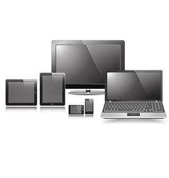 Responsive Display Set vector image