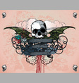 Heraldic composition vector image