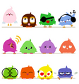 Cute birds vector image