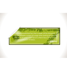 Web Banner vector image