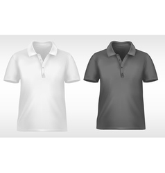 Black and white t-shirt design template vector image