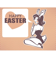 Sexy bunny vector image