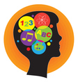 Brain child vector image