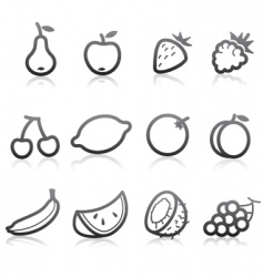 Fruits vector image