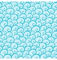 Seamless pattern of sea waves vector image