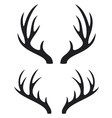 Deer horns vector image