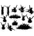 Celebration grunge vector image