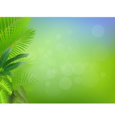 Nature background vector image