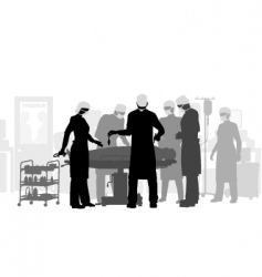 Surgery vector image