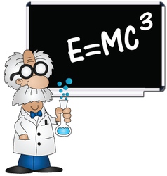 Scientist vector image