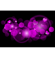 Pink blur vector image