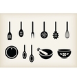 Kitchen tools vector image
