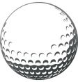 Golf icon vector image