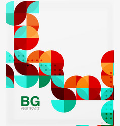 Circle abstract background Circle abstract background vector image