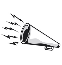 Megaphone vector image
