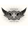 Vintage emblem vector image
