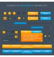 Set of ui vector image
