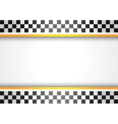 Racing background vector image