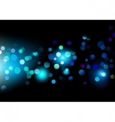 Lights dots vector image