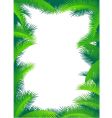 Palm border vector image