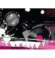 Turntable vector image