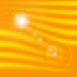 Sun light flare vector image