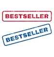 Bestseller Rubber Stamps vector image