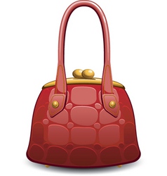 Hand bag vector image