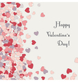 Heart card valentines day vector image