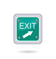 Exit icon Exit icon vector image