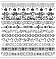 Lace border Lace border vector image